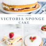 victoria sponge cake pinteres