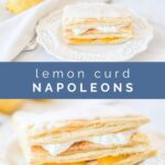 lemon curd napoleons
