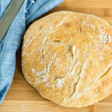 no knead crusty bread